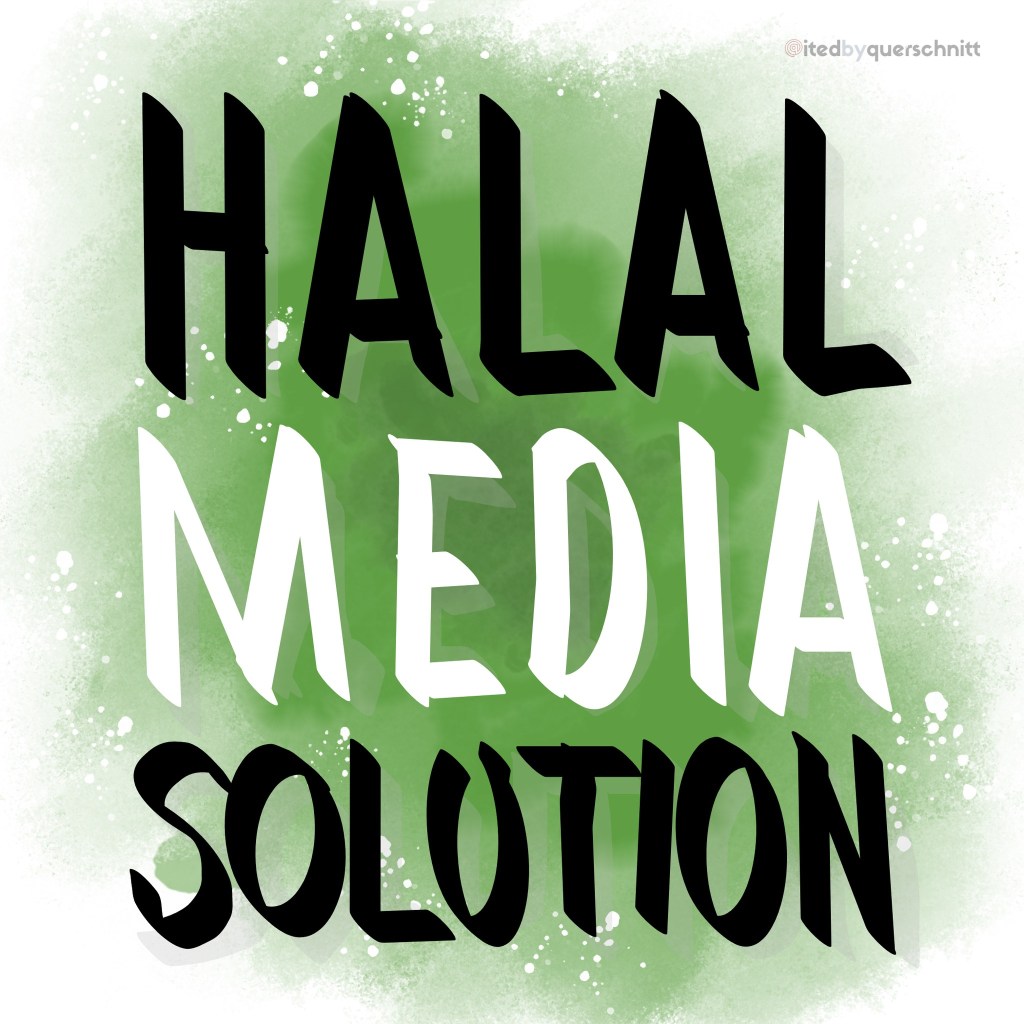Halal Media Solution Logo gemalte