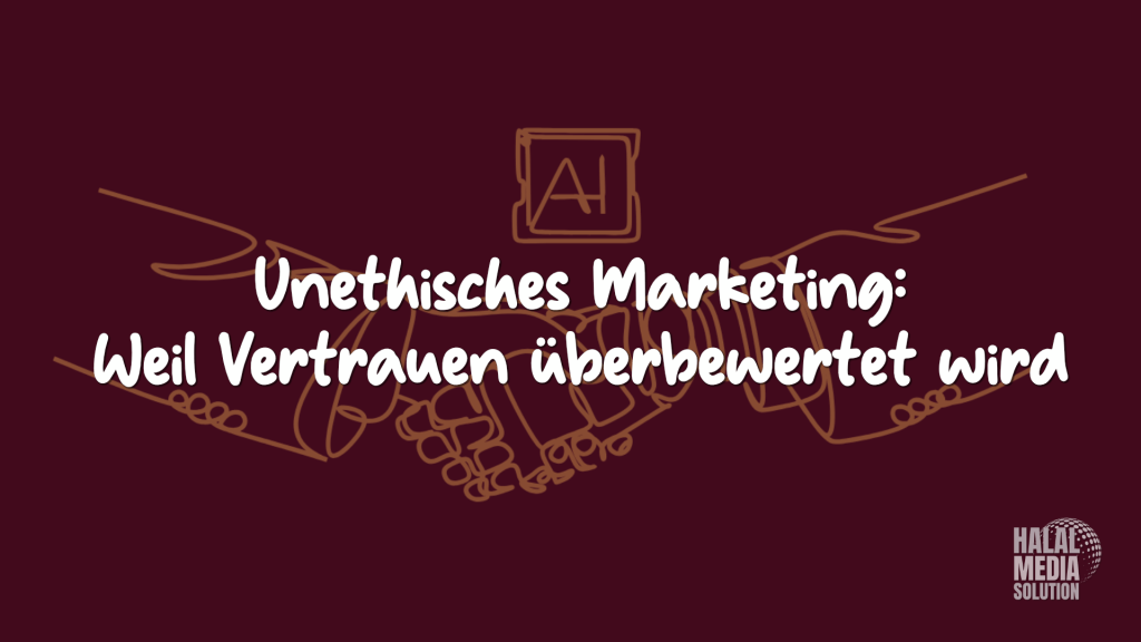 eine menschliche Hand und eine Roboterhand, welche KI symbolisiert, schütteln sich gemeinsam während eine AI Symbol darüber schwebt