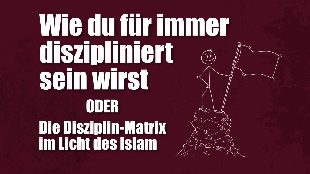 Wie du für immer diszipliniert sein wirst